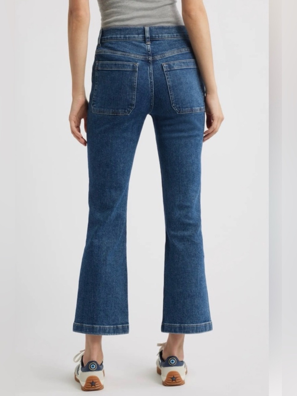 Madewell Mid-Rise Kick Out Cropped Jeans - Picture 2 of 6